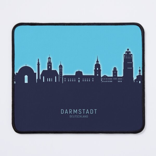 Item preview, Darmstadt Germany Skyline designed and sold by ArtPrints.