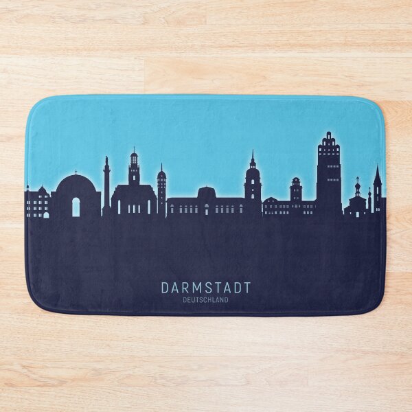 Item preview, Darmstadt Germany Skyline designed and sold by ArtPrints.