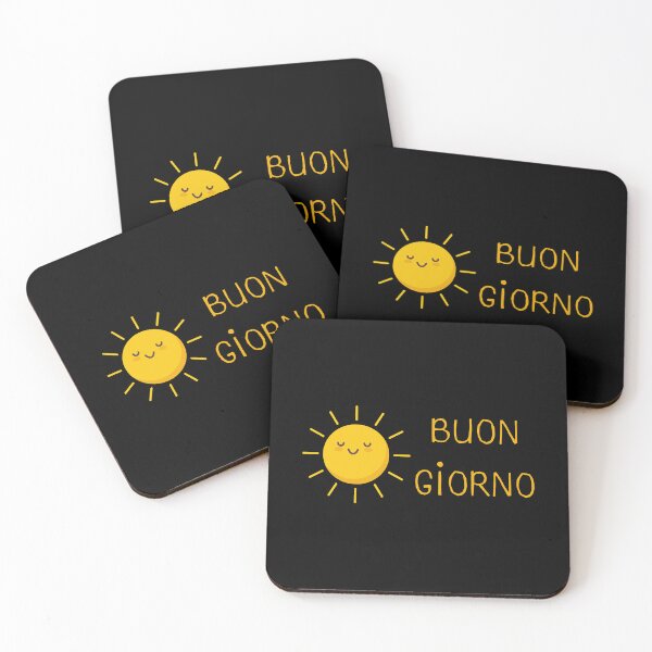 Item preview, Buongiorno Italian Phrase To Say Good Morning   designed and sold by CheekyChicArtj.