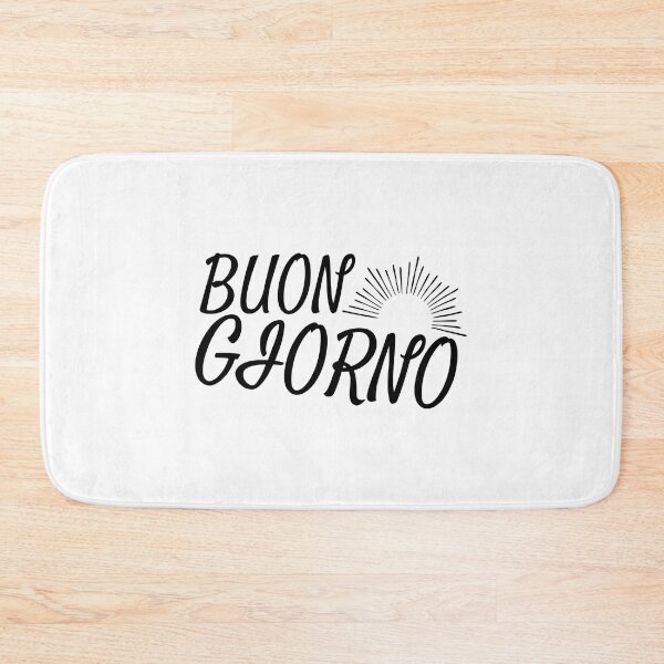 Item preview, Buongiorno Italian Phrase To Say Good Morning   designed and sold by CheekyChicArtj.