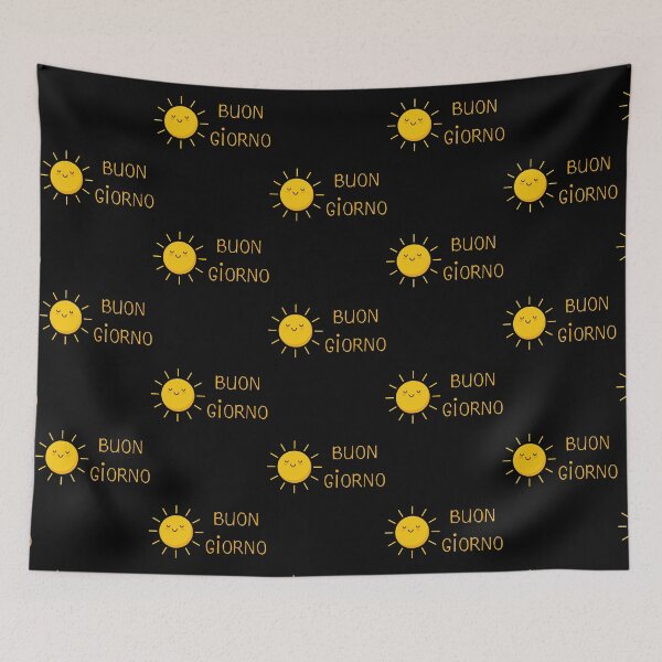 Item preview, Buongiorno Italian Phrase To Say Good Morning   designed and sold by CheekyChicArtj.