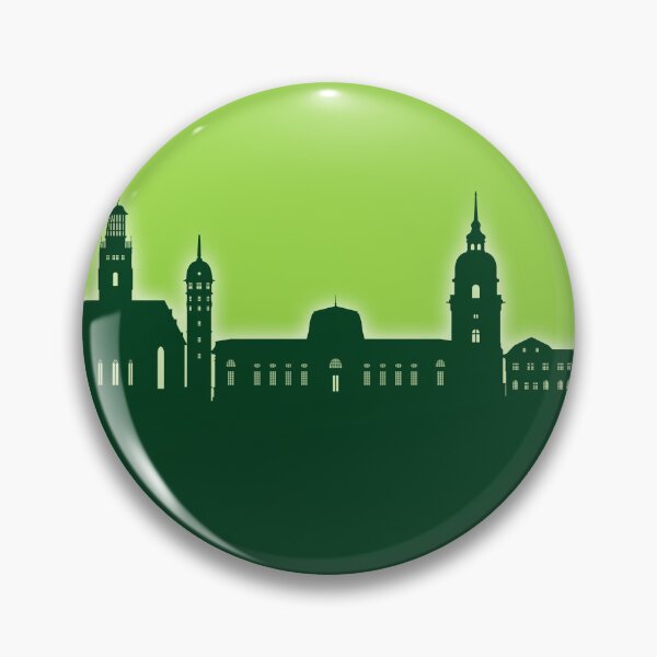 Item preview, Darmstadt Germany Skyline designed and sold by ArtPrints.