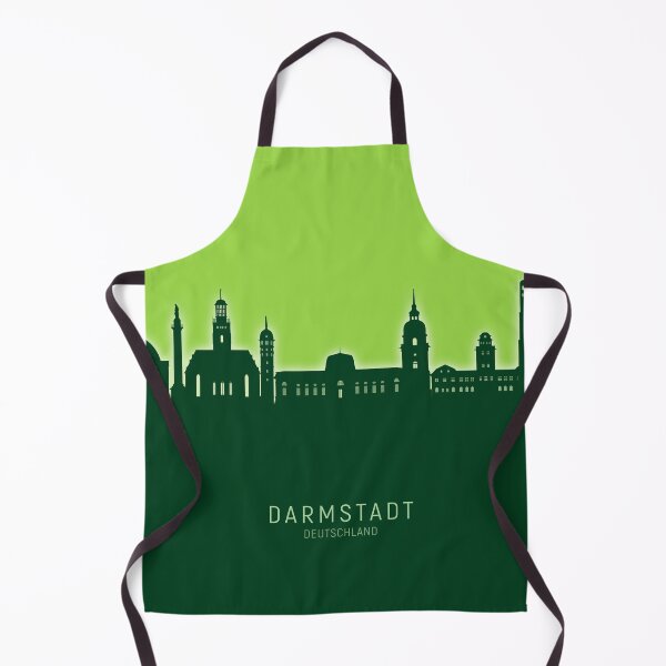 Item preview, Darmstadt Germany Skyline designed and sold by ArtPrints.