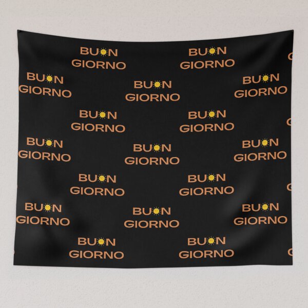 Item preview, Buongiorno Italian Phrase To Say Good Morning    designed and sold by CheekyChicArtj.
