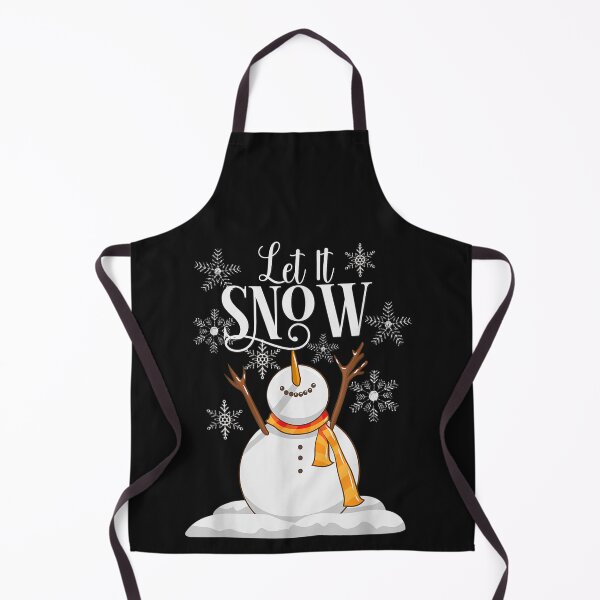 Item preview, LET IT SNOW Cute Snowman Snowy Snowflakes Christmas T-Shirt  designed and sold by Blue-Rechard.