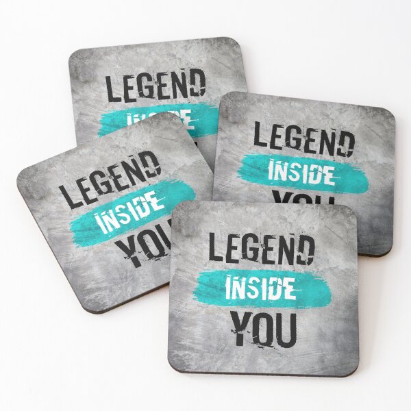 Item preview, ''LEGEND INSIDE YOU'' - Motivational Quote Artwork designed and sold by MotivationSpark.