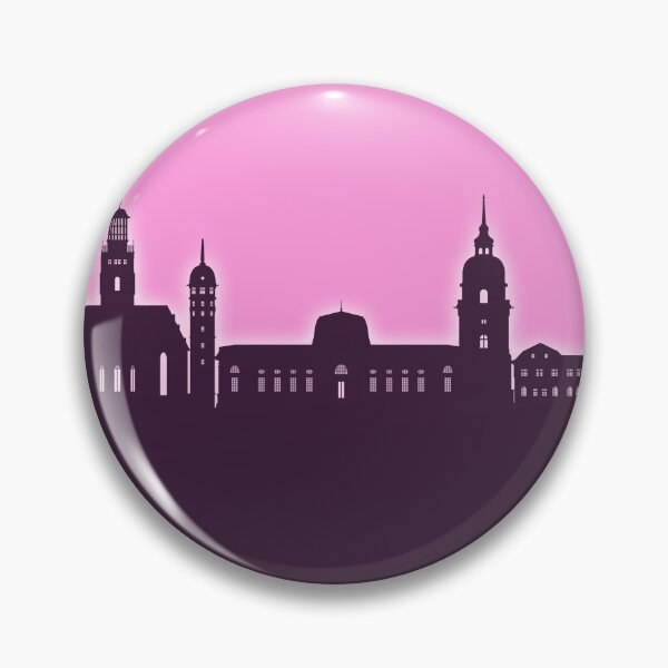Item preview, Darmstadt Germany Skyline designed and sold by ArtPrints.