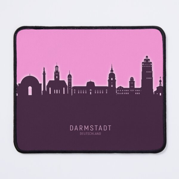 Item preview, Darmstadt Germany Skyline designed and sold by ArtPrints.
