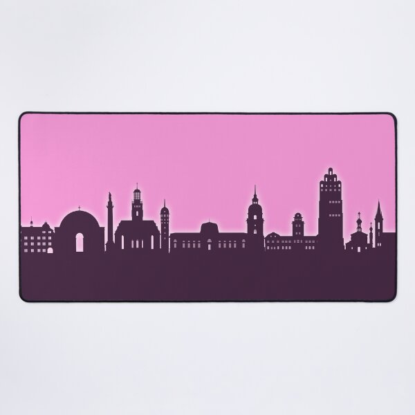 Item preview, Darmstadt Germany Skyline designed and sold by ArtPrints.