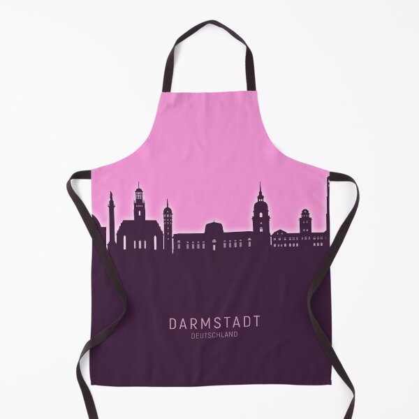 Item preview, Darmstadt Germany Skyline designed and sold by ArtPrints.