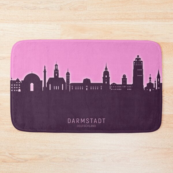 Item preview, Darmstadt Germany Skyline designed and sold by ArtPrints.
