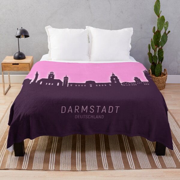 Item preview, Darmstadt Germany Skyline designed and sold by ArtPrints.