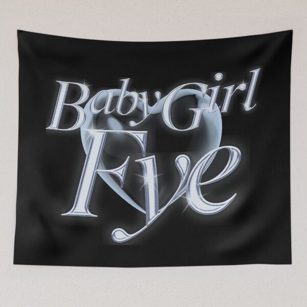 Item preview, Baby girl fye y2k design vaporwave vibe metallic bubble version designed and sold by VantaTheArtist.