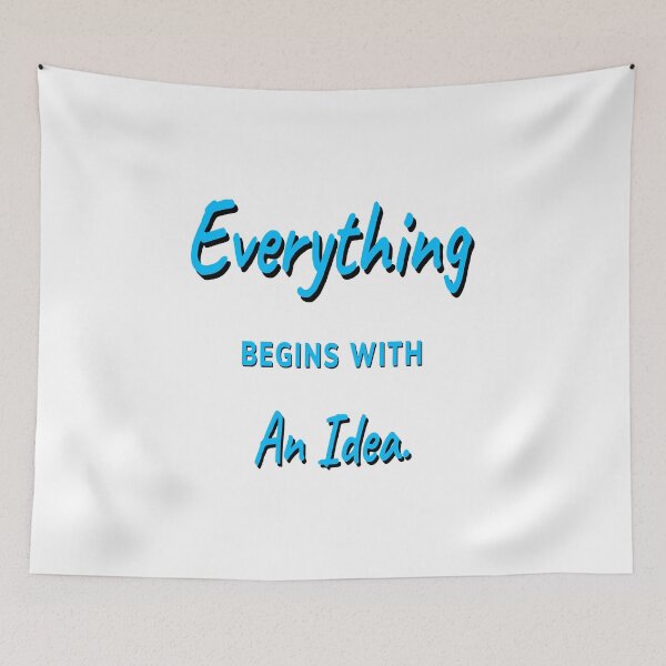 Item preview, everything begins wih an idea designed and sold by Galaxy8999.