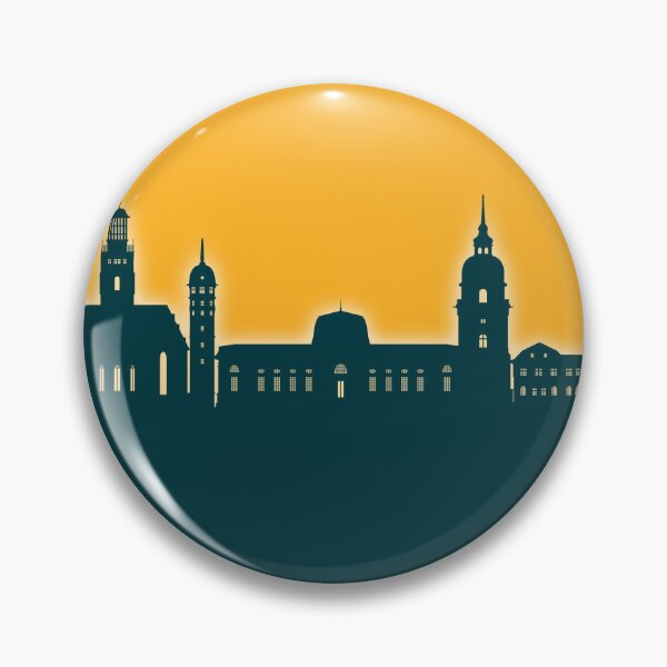 Item preview, Darmstadt Germany Skyline designed and sold by ArtPrints.