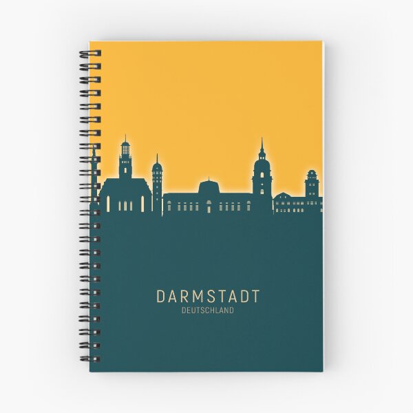 Item preview, Darmstadt Germany Skyline designed and sold by ArtPrints.