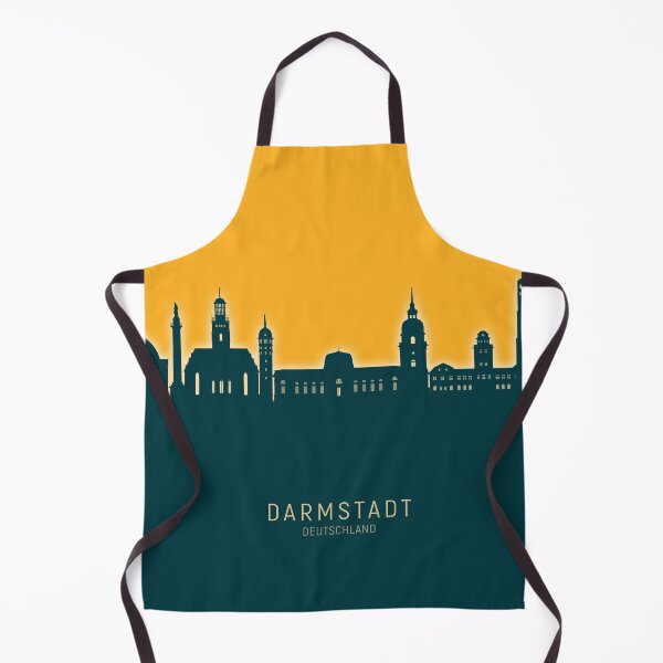 Item preview, Darmstadt Germany Skyline designed and sold by ArtPrints.