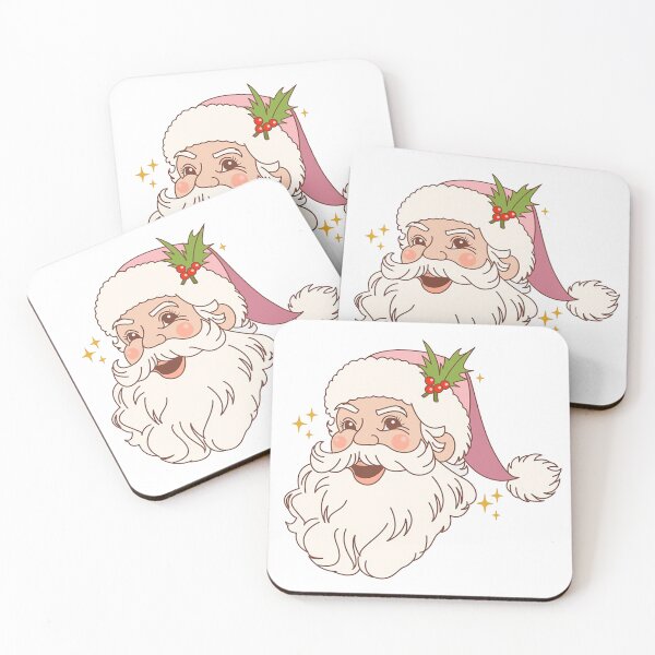 Item preview, Pink Vintage Santa  designed and sold by manduragajaya.