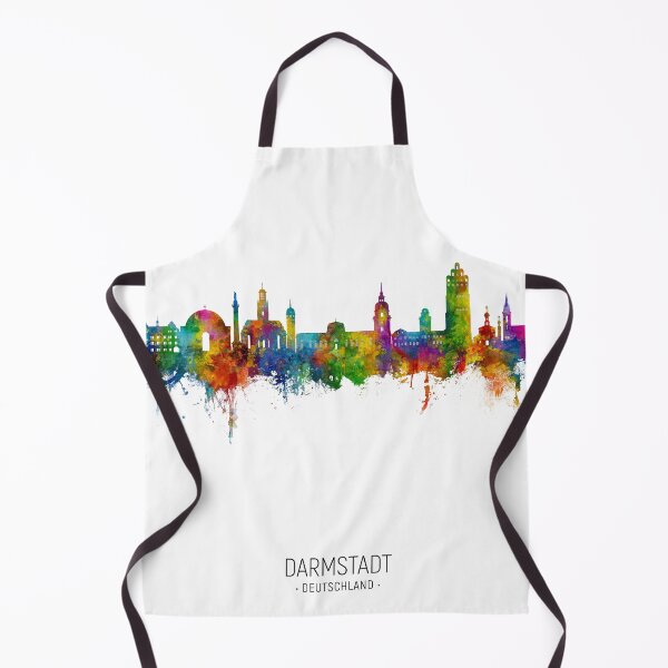 Item preview, Darmstadt Germany Skyline designed and sold by ArtPrints.