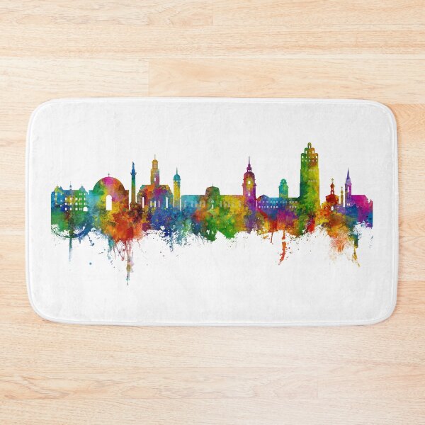 Item preview, Darmstadt Germany Skyline designed and sold by ArtPrints.