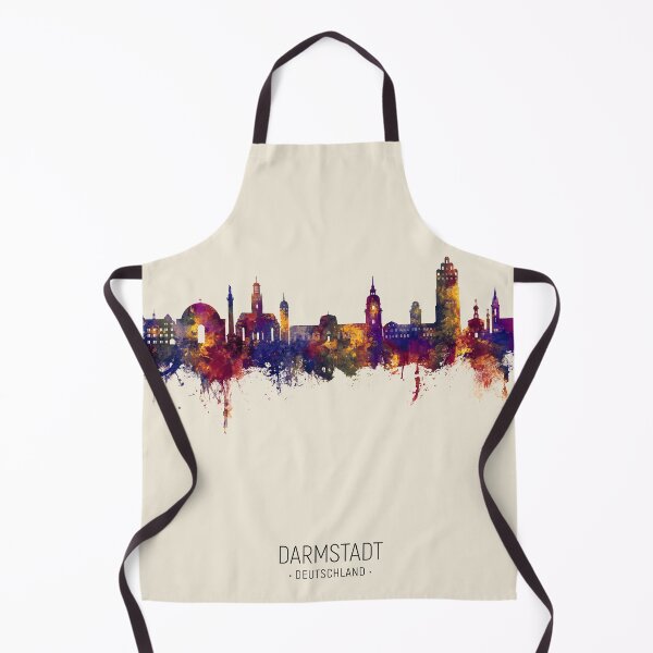 Item preview, Darmstadt Germany Skyline designed and sold by ArtPrints.