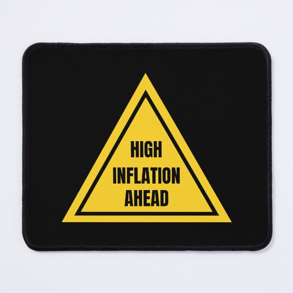 Artikelvorschau, Warnzeichen für hohe Inflation entworfen und verkauft von ProtonProject.