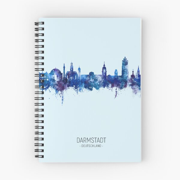 Item preview, Darmstadt Germany Skyline designed and sold by ArtPrints.