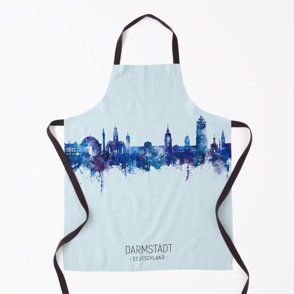 Item preview, Darmstadt Germany Skyline designed and sold by ArtPrints.