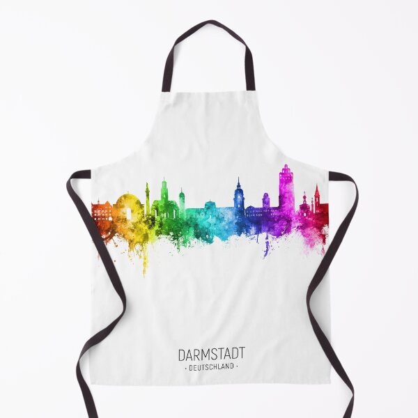 Item preview, Darmstadt Germany Skyline designed and sold by ArtPrints.