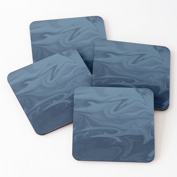 Item preview, Indigo Blue Liquid Art. Liquid Marble. Abstract Design. designed and sold by Jason123za.