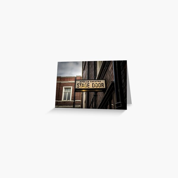 stage door Greeting Card