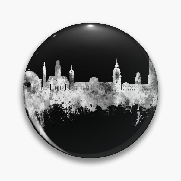 Item preview, Darmstadt Germany Skyline designed and sold by ArtPrints.