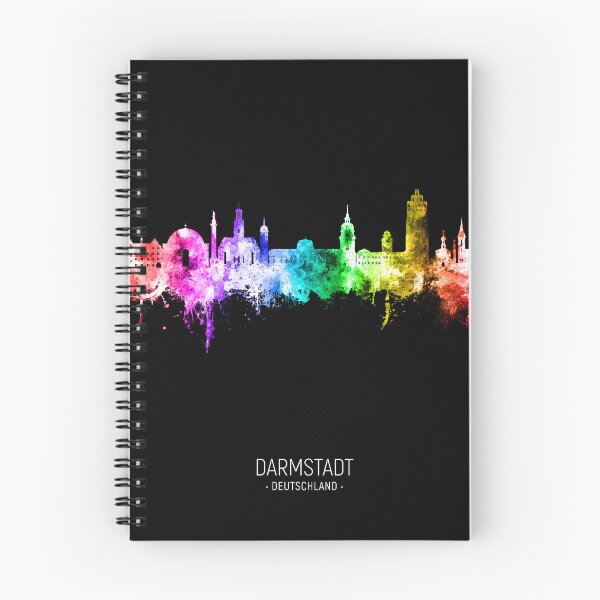 Item preview, Darmstadt Germany Skyline designed and sold by ArtPrints.