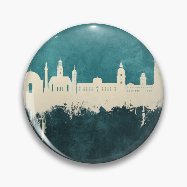 Item preview, Darmstadt Germany Skyline designed and sold by ArtPrints.