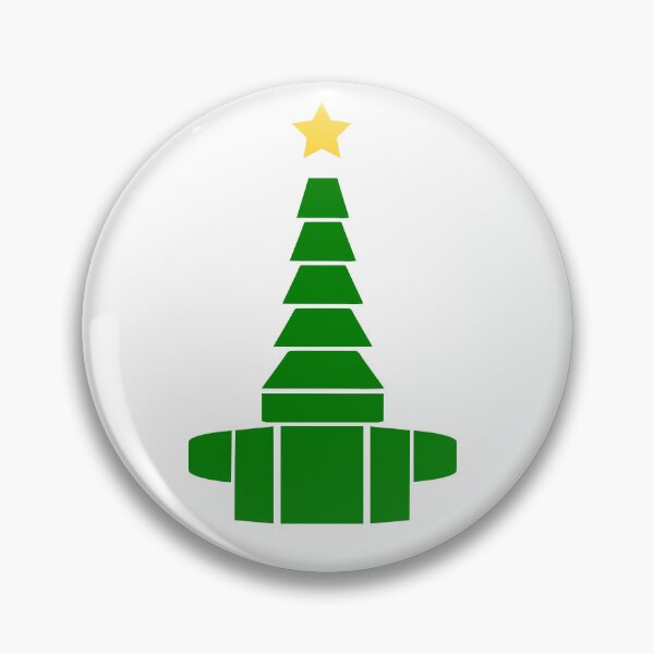 Item preview, Green Oxygen Christmas Tree with Yellow Star designed and sold by BearAndCat.