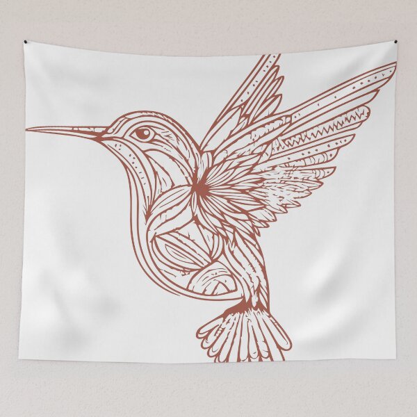 Item preview, creative animal hummingbird designed and sold by DD215.