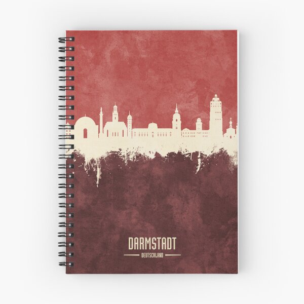 Item preview, Darmstadt Germany Skyline designed and sold by ArtPrints.