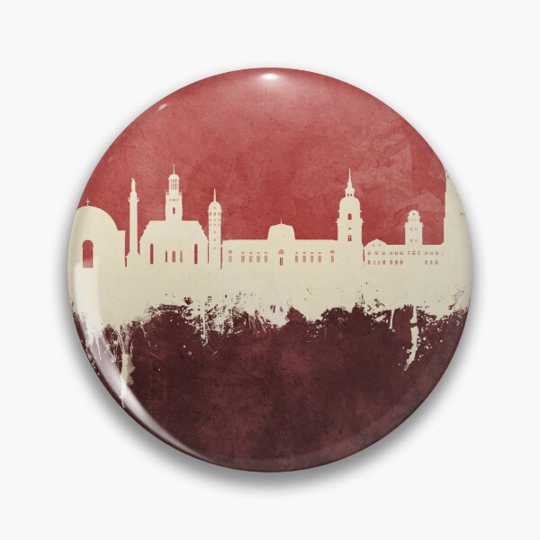 Item preview, Darmstadt Germany Skyline designed and sold by ArtPrints.