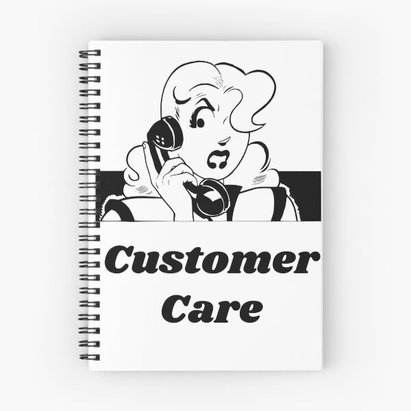 Item preview, 'Customer Care' Angry Woman Design - Retro Illustration Design for T-shirts, mugs, phone cases and other accessories designed and sold by Ridiculam Toga.