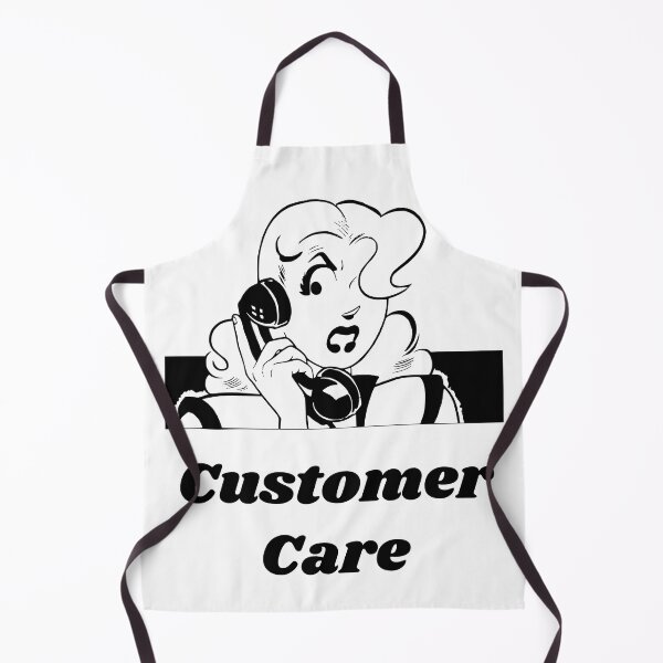 Item preview, 'Customer Care' Angry Woman Design - Retro Illustration Design for T-shirts, mugs, phone cases and other accessories designed and sold by Ridiculam Toga.