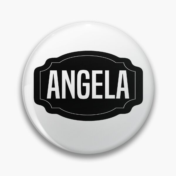 Item preview, ANGELA Personalized Name Birthday Tag Family Name ANGELA Girl Custom Name First Name Last Name  designed and sold by HalloweenGift.