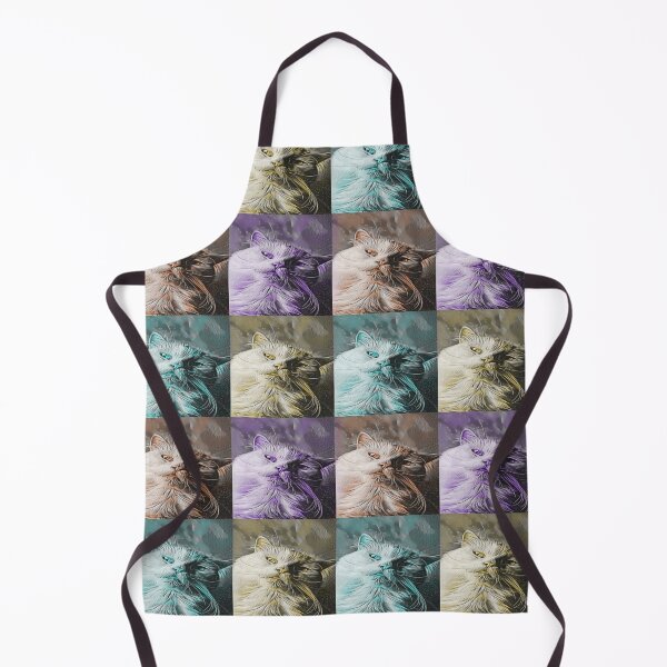 Item preview, Cat Pop Art Portrait designed and sold by Cyberomiz.