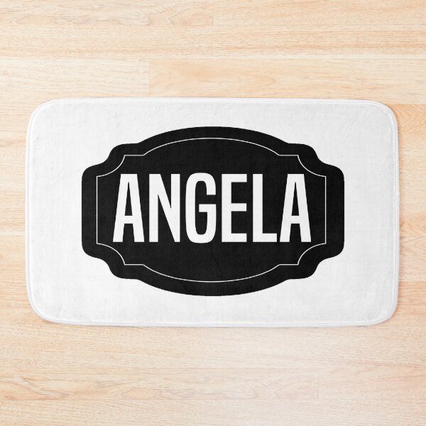 Item preview, ANGELA Personalized Name Birthday Tag Family Name ANGELA Girl Custom Name First Name Last Name  designed and sold by HalloweenGift.