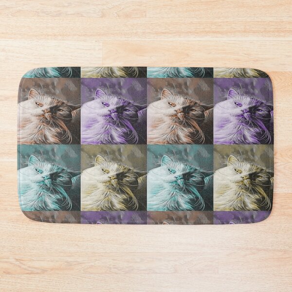 Item preview, Cat Pop Art Portrait designed and sold by Cyberomiz.