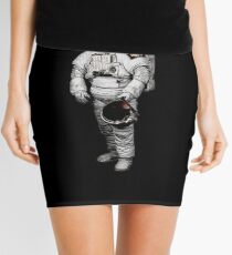 Space Penguin Hoodie Mini Skirt