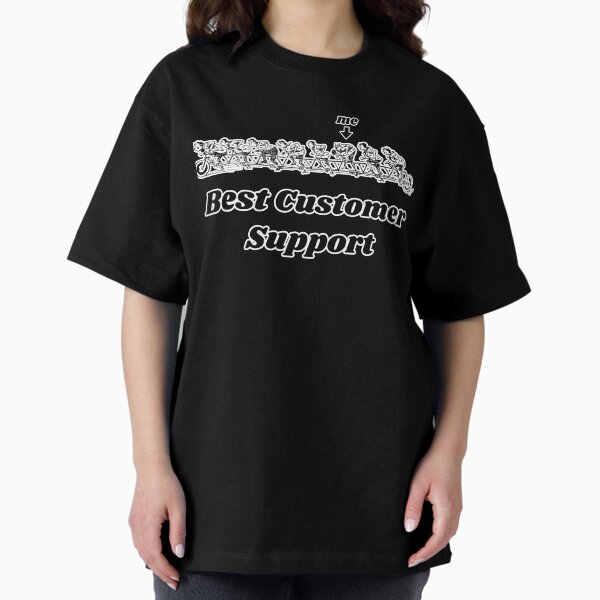 Item preview, 'Best Customer Support' Tandem Bicycle Design - Retro Illustration Design for T-shirts, mugs, phone cases and other accessories designed and sold by Ridiculam Toga.