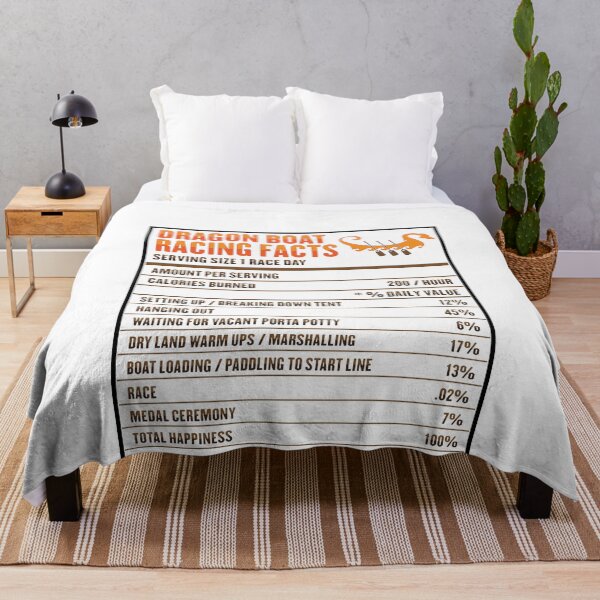 Item preview, Funny Dragon Racing Facts Design for a Dragon Boat Paddler designed and sold by mikkashirts.