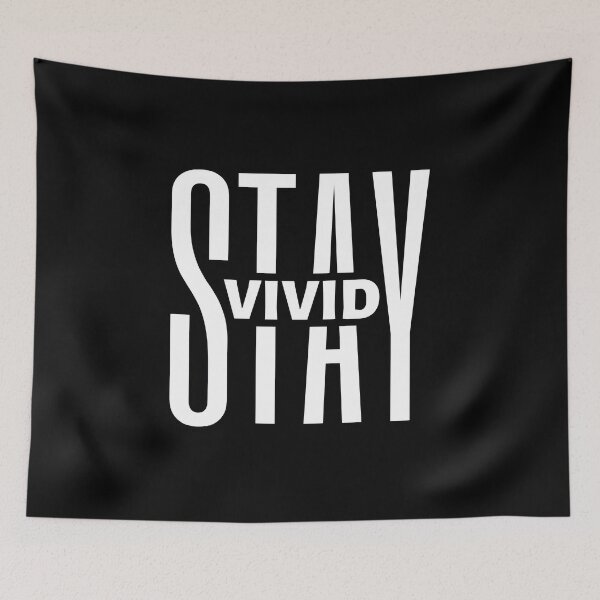 Item preview, Stay Vivid | Motivational Quote | Inspirational Quote designed and sold by Marigoldkey.