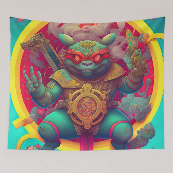 Item preview, Teenage Mutant Ninja Hamster designed and sold by IA-Power.