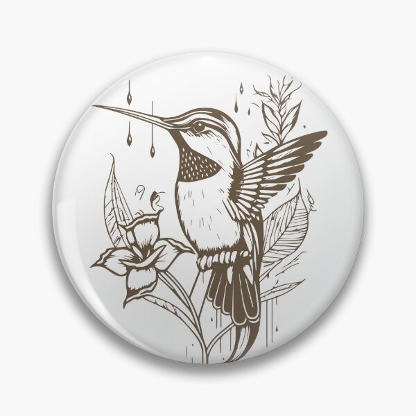 Item preview, creative animal hummingbird designed and sold by DD215.